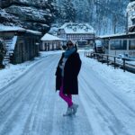 Priya Bhavani Shankar Instagram - with a little bit of magic ✨ ☺️ straight out of a fairy tale 🧚‍♀️ Bohemian Switzerland