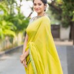 Priya Bhavani Shankar Instagram - ☘️ Pc @arunprasath_photography Saree @tamarachennai Accessories @pradejewels HMU @mua_vijisharath & team