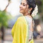 Priya Bhavani Shankar Instagram - ☘️ Pc @arunprasath_photography Saree @tamarachennai Accessories @pradejewels HMU @mua_vijisharath & team