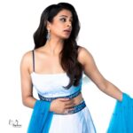 Priyamani Instagram - Feeling confident and blue-tiful 💙💙💙💙💙. Outfit : @harshitasinghviofficial Jewellery : @alluringaccessories.a2 Styling : @stylebyannapurna Team : @i.deekshasetti 📸 : @v_capturesphotography MUH : @pradeep_makeup @shobhahawale
