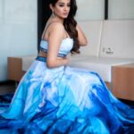Priyamani Instagram - Feeling confident and blue-tiful 💙💙💙💙💙. Outfit : @harshitasinghviofficial Jewellery : @alluringaccessories.a2 Styling : @stylebyannapurna Team : @i.deekshasetti 📸 : @v_capturesphotography MUH : @pradeep_makeup @shobhahawale