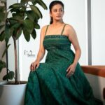 Priyamani Instagram - Feeling cute …might take over the world in this green dress💚💚💚 Outfit : @_anjali_jha_____ Stylist : @stylebyannapurna Team : @i.deekshasetti 📸 : @v_capturesphotography MUH : @pradeep_makeup @shobhahawale #bhamakalapam2❤️