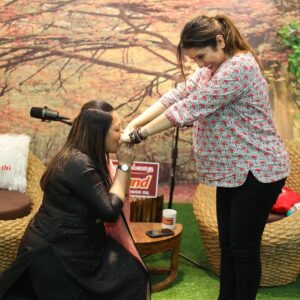 Priyanka Deshpande Instagram - @archanachandhoke Akka, when you asked me to be a guest on #avalumnaanum I thought it would be a casual catch up between two long time friends. By the end of shooting it became clearer than ever that I was sitting with one of the finest interviewers in the industry -- rarely have I felt such a range of emotions over the course of one chat. There were laughs, tears, jabs, and heartfelt wishes, and I left feeling supported, loved, heard and healed. Thank you for showing the world a #nofilters Priyanka. Thank you for this chance to share a slice of my life honestly with the world. I love you, I love you more, I love you most, I love you mostest and I hope this season of #AvalumNaanum is everything you want it to be❤️❤️