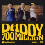 Psy Instagram - THX for 700M!! 7억뷰 고마워요!! #igotitfrommydaddy 👀 P NATION