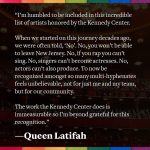 Queen Latifah Instagram – The next Kennedy Center Honors have been announced, and I’m excited to share I’m being recognized as part of the 46th class of Honorees #KCHonors ❤️ Visit the @kennedycenter’s profile today to meet all of the Honorees being celebrated in December on @CBStv!