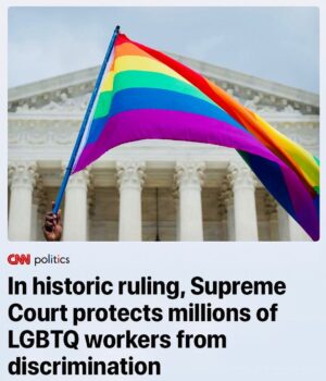 Queen Latifah Instagram - A Great Day for the Community!!! All biased discrimination is wrong. I’m glad the Supreme Court was able to discriminate between right and wrong as it pertains to this law!