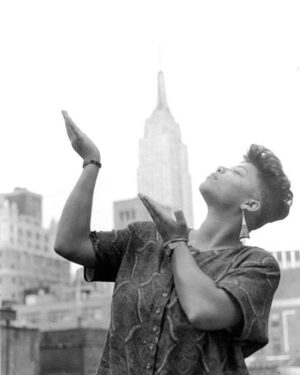 Queen Latifah Instagram - New York vibes #flashbackfriday