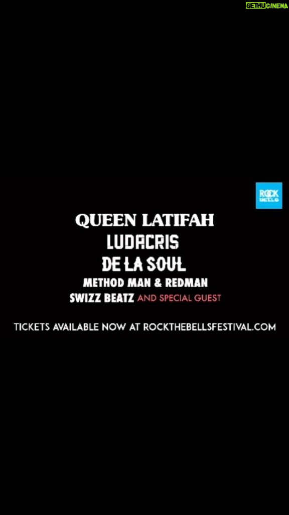 Queen Latifah Instagram - 🚨👑 Hip-hop royalty is coming to town! Don’t miss your chance to see me and this lineup of legends at the Rock The Bells Festival, celebrating 5⃣0⃣ years of hip-hop  🎤🔥. Join us for an unforgettable day of iconic beats and rhymes that changed the world 🎶✊🏽. Secure your tickets NOW at rockthebellsfestival.com (http://rockthebellsfestival.com/) 🎟 and be a part of this epic celebration! #RockTheBellsFestival #RT B50 #HipHopRoyalty #50YearsOfHipHop