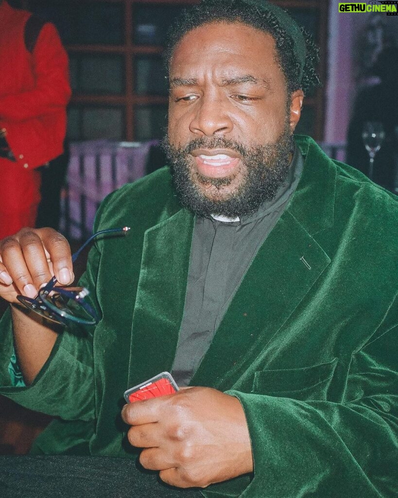 Questlove Instagram - Last Clue-O-Ween (scroll 5) @cheetos @balvenieus @morgensternsnyc @ghettogastro @fevertree_usa 📸 @christian_germoso Production @micasa.nyc Chief Party Officer @therongcathy