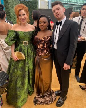 Quinta Brunson Instagram - Some Emmy moments :)