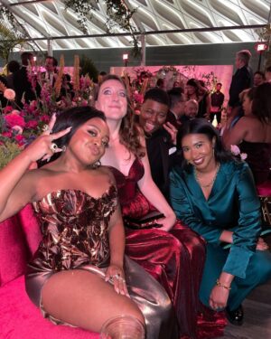 Quinta Brunson Instagram - Some Emmy moments :)