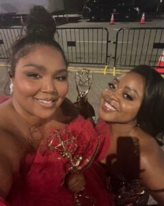 Quinta Brunson Instagram - Some Emmy moments :)