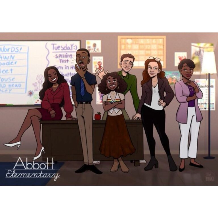 Quinta Brunson Instagram - Just some of my favorite #abbottelementary artwork by some incredible (tagged) artists. See you for a brand new episode in 3 weeks!