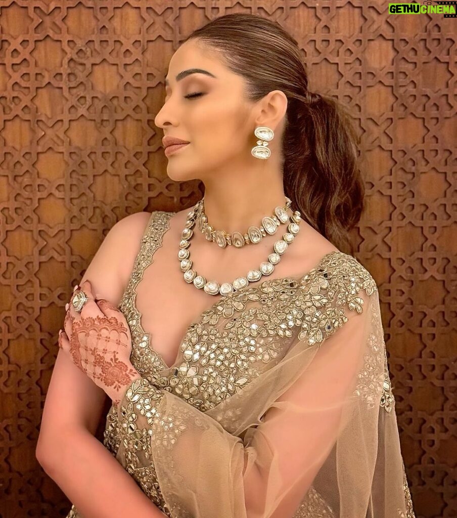 Raai Laxmi Instagram - Simplicity is the keynote of all true elegance 💛❤️🧿 👗: @abhinavmishra_ Jewellery: @minerali_store