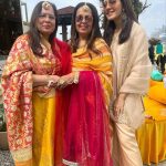 Raashi Khanna Instagram - Excessive laughter and haldi stained smiles ahead. 🤪 #cousinswedding