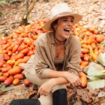 Rafa Brites Instagram - Rota do cacau. Tive ume experiência linda para conhecer o programa #Cocoaplan que tem como o objetivo fomentar e implementar práticas regenerativas e sustentáveis na cadeia de produção desse fruto tão mágico. Agora toda vez que for degustar ou atacar mesmo aquele chocolate delicioso vou lembrar de toda a importância que o cacau tem para nosso país. Melhor é ter essa experiência com os amigos @ritabatista @juferraz @cacelico e @enzocelulari ! Obrigada @cantagalo.cacau @nestlechocolates ate a próxima! Fotos @lecanovo #publi