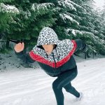 Rafa Polinesio Instagram - ; Sprints en la nieve ❄️ 🏃‍♂️