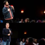 Rafinha Bastos Instagram - Quando comecei na comédia, a única referência que eu tinha de stand-up era o monólogo de abertura dos episódios de Seinfeld. Ontem a gente fez show juntos. Essa vida é louca.