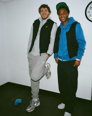 Raheem Sterling Instagram - My boy @jackharlow on home turf so you know I had to turn up

Time for that Raz x Jack collab? 🤔