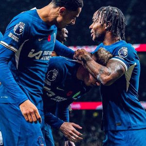 Raheem Sterling Instagram - Crazy night 🔵 3 Points 🤟🏽