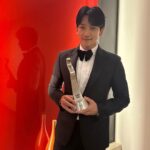 Rain Instagram – 🏆🏆🏆🏆🏆🏆조았쒀~#aiffaawards thx to my fans #cloud🙏🙏🙏🙏🙏마지막 소주 아님ㅎ