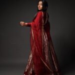 Rajisha Vijayan Instagram - Twirling to my favourite tunes ♥️ Outfit: @ashwinimathoor_couture Shot by: @jiksonphotography