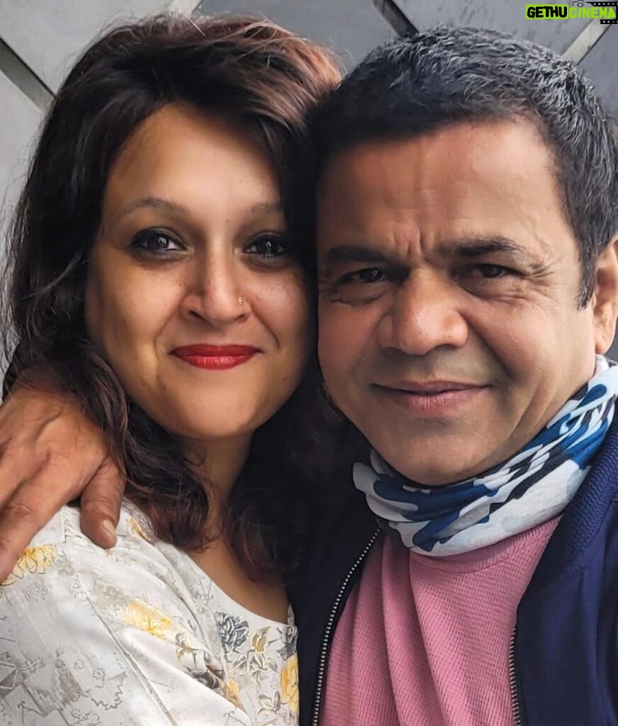 Rajpal Naurang Yadav Instagram - Wishing you all the happiness in the world on you birthday! I pray that you achieve more than you have ever imagined. Happy Birthday hubby! @rajpalofficial #happybirthdaylove #happybirthday #happybirthdayhusband