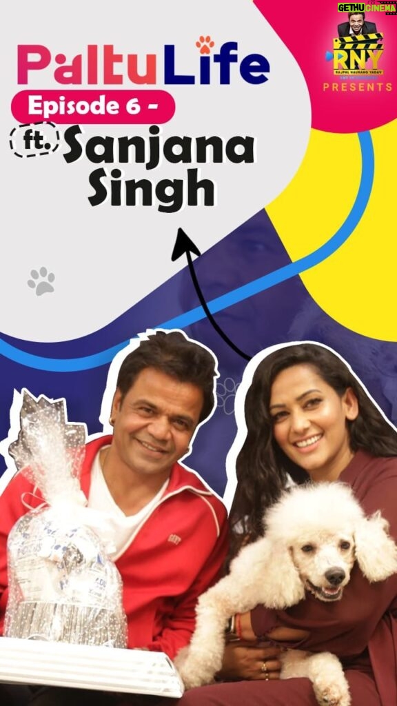 Rajpal Naurang Yadav Instagram - I had such a fun time interviewing @actresssanjana with her dog Shinchan for Paltu Life. Her dedication and communication with her lovely pet is so wonderful to see! Don’t miss this one! Only on my YouTube channel, link is in the bio! #paltulife #rajpalyadav #abhishekbanerjee #dogs #dogsofinstagram #doglover #dogs #cat #catsofinstagram #cats #cats_of_world #pet #petlovers #pets #petlover #india #petsofinstagram #animals #animal #animalovers #newshow #youtube #youtubevideos #youtubechannel