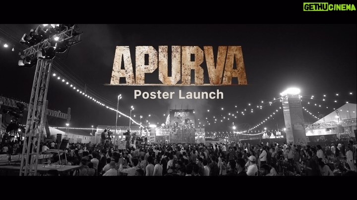 Rajpal Naurang Yadav Instagram - Delhi’s heart beats at the Red Fort Luv Kush Ramlila as the Apurva poster is unveiled, setting the city abuzz with excitement!❤️‍🔥 #Apurva streaming from Nov 15th only on @disneyplushotstar @TaraSutaria @nix_bhat @nowitsabhi @dhairyakarwa @rajpalofficial @StarStudios @muradkhetani #BikramDuggal @cine1studios @aksnash @thinkering @sumitgulati90 @aadityagupt.a @zeemusiccompany
