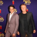 Ralph Macchio Instagram - Great times with @william_zabka presenting at the @mtv Movie and TV Awards! @cobrakaiseries @netflix #karatekid