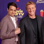 Ralph Macchio Instagram - Great times with @william_zabka presenting at the @mtv Movie and TV Awards! @cobrakaiseries @netflix #karatekid