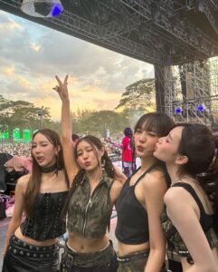 Ramida Jiranorraphat Instagram - Have so much fun today! This will forever be in my memory Love u guys so much🤍 #bmmf13