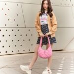 Ramida Jiranorraphat Instagram - Cuteness overload with a size of coolness.😎💕 #MLBQuiltedBags Discover more at th.mlb-korea.com #mlbthailand #mlbcrewsth