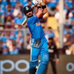 Randeep Hooda Instagram - Bow to the KING! A cricketing spectacle at Wankhede, KING KOHLI has etched his legacy with a world record 50th ODI century. Absolutely phenomenal performance by @virat.kohli 🐐🔥 #ViratKohli #INDvsNZ #CWC23 #KingKohli #teamindia Wankhede Stadium Mumbai