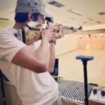Randeep Hooda Instagram - How about this for #MondayMotivation ?? 💪💪🔫🔫 #SashastraKranti #Savarkar #WhoKilledHisStory #Shootingrange #bullseye #rifleshooting Savarkar Shooting Range, Mumbai