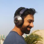 Rannvijay Singha Instagram - Canceling out the chaos, dropping in some serious chill. Dyson Zone - the vibe maestro. #DysonZone #DysonIndia #Gifted