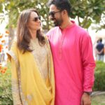 Rannvijay Singha Instagram - The lyrics in the beginning explain us perfectly! Happy birthday @priankasingha , love u loads and loads my crazy wife! Have a super duper year, the kids and I are so grateful for you and we appreciate all that you do for us. #satnamwaheguru 🙏🏼🌑