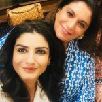 Raveena Tandon Instagram - Happy happy Birthday @monicaawadhwani ! Us Forever . ♥️