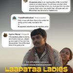 Ravi Kishan Instagram – And the love keeps pouring in! #LaapataaLadies in your nearest cinemas, go watch now!✨

Book your tickets now, link in bio. 🔗 

@nitanshigoelofficial @pratibha_ranta @ss_this_side @chhaya.kadam.75 @ravikishann #Aamirkhan @raodyness #JyotiDeshpande @aamirkhanproductions @kindlingindia @officialjiostudios @tseries.official @bookmyshowin @pvrpictures @biplabgoswamicinema @snehadesaiofficial @ramsampathofficial @swanandkirkire @prashantpandeyofficial @divynidhisharma @shreyaghoshal @arijitsingh @sukhwindersinghofficial @sonamohapatra @mastercutpictures @antaraclicks @farooquinaved