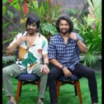 Ravi Teja Instagram - #Dharani and #Raavana jamming ♥️ #DhoomDhaam #Dasara #Ravanasura