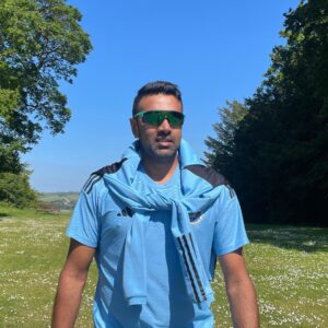 Ravichandran Ashwin Instagram - Walking into test match week🤩🤩 #wtc 
PC: @charlzminz