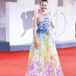 Raya Abirached Instagram - This Princess Red Carpet moment is making me very (very!) popular with my daughter :) #VeniceFilmFestival High Jewelery last night was dreamy. Thank you to my @bulgari family Always a pleasure working with the @georgeshobeika team. What a dress! Of course #StyledByCed @cedrichaddad Makeup by @armanibeauty thank you @georges.makeupartist was lovely to meet you! Hair by @kerastase_official grazie @valentinahstyle Photos by the carissima @karendipaola_photo Also many thanks to the team @labiennale Venice Film Festival