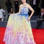 Raya Abirached Instagram - This Princess Red Carpet moment is making me very (very!) popular with my daughter :) #VeniceFilmFestival High Jewelery last night was dreamy. Thank you to my @bulgari family Always a pleasure working with the @georgeshobeika team. What a dress! Of course #StyledByCed @cedrichaddad Makeup by @armanibeauty thank you @georges.makeupartist was lovely to meet you! Hair by @kerastase_official grazie @valentinahstyle Photos by the carissima @karendipaola_photo Also many thanks to the team @labiennale Venice Film Festival