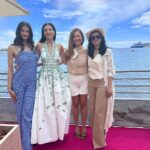 Raya Abirached Instagram - All the beautiful talented arabic girls 🩷🩷🩷🩷 And Mo's watchfull eye :) @festivaldecannes Cannes Film Festivals