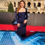 Raya Abirached Instagram - Thank you all for your wonderful messages today! What a fabulous way to celebrate my birthday at the unforgettable World Premiere of #FastX at the Colosseo in Roma! One for the books #StyledByCed @cedrichaddad Jewelery @bulgari Dress @alexperryofficial via @netaporter Photos tomorrow :) @thefastsaga Colloseum, Rome, Italy