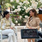 Raya Abirached Instagram - All the beautiful talented arabic girls 🩷🩷🩷🩷 And Mo's watchfull eye :) @festivaldecannes Cannes Film Festivals