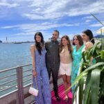 Raya Abirached Instagram - All the beautiful talented arabic girls 🩷🩷🩷🩷 And Mo's watchfull eye :) @festivaldecannes Cannes Film Festivals