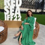 Raya Abirached Instagram - #FilmIsEverything 🇸🇦🇸🇦🇸🇦 @redseafilm In @bulgari bling Dressed in full @maisonvalentino look #StyledByCed @cedrichaddad Thank you @salon_mermaid for the glam Jeddah جده