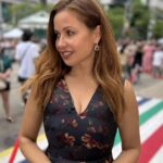 Raya Abirached Instagram - Flashback to Toronto streetstyle in @bulgari Dress by @phaseeight styled by @mayawilliams