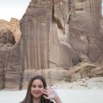Raya Abirached Instagram - So many places i love in KSA: Riyadh, Jeddah, Dammam & of course here in AlUla! 💚 كل عام و السعودية و شعبها الحبيب بألف خير و ازدهار 🇸🇦🇸🇦🇸🇦 #اليوم_الوطني_السعودي #اليوم_الوطني_السعودي_92
